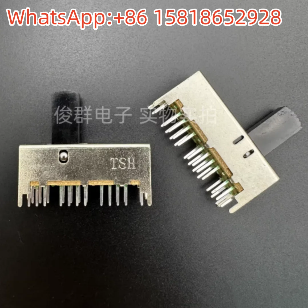 

5 pieces TSH SS63D01G14 mm 3-speed pull switch 24 pin stand radio speaker buttons