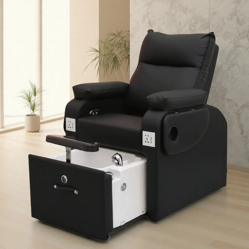 

Интегрированный маникюрный стол для гостиной, электрический диван, наращивание ресниц, ванна для ног, маникюрный стол, простая массажная мебель O Sofá JTN