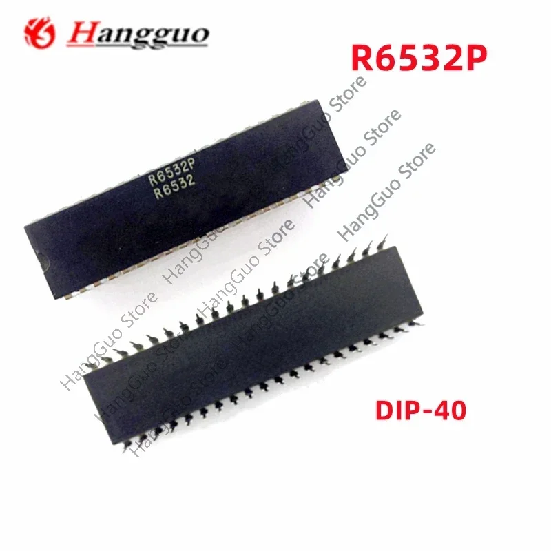 10Pcs/Lot Brand new and original   R6532P R6532AP R6532 DIP-40 IC Chip