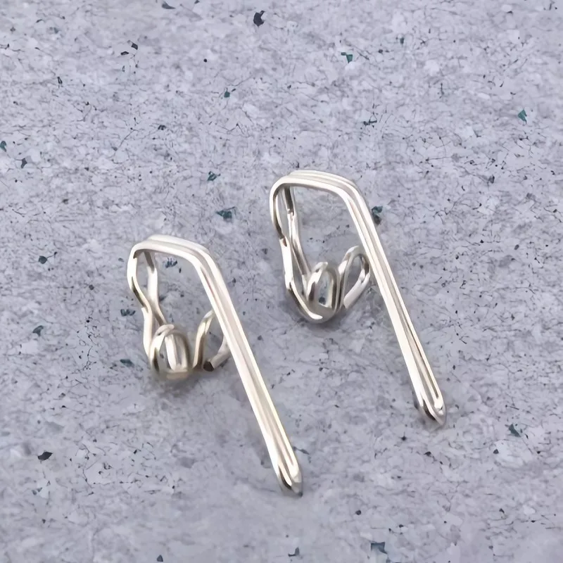 Butterfly Drape Hooks 62 pcs, Sturdy and Durable, No Fabric Scratch, for Living Room, Bedroom and Bathroom Curtains
