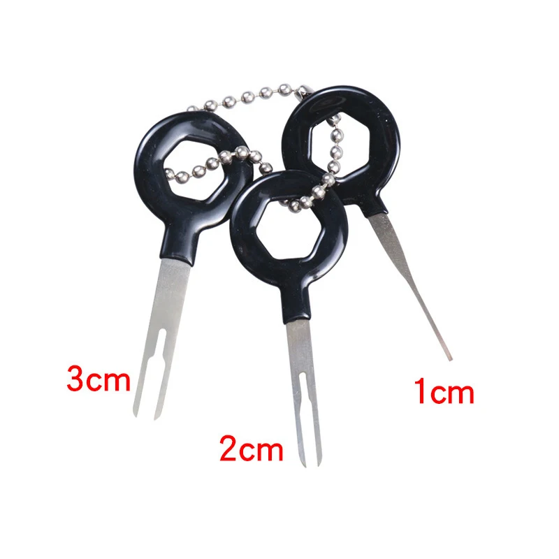 أداة إزالة طرف قابس السيارة ، سلك السيارة الكهربائي ، موصل تجعيد ، مجموعة مستخرج الدبابيس ، مفتاح ، 38 أو #3