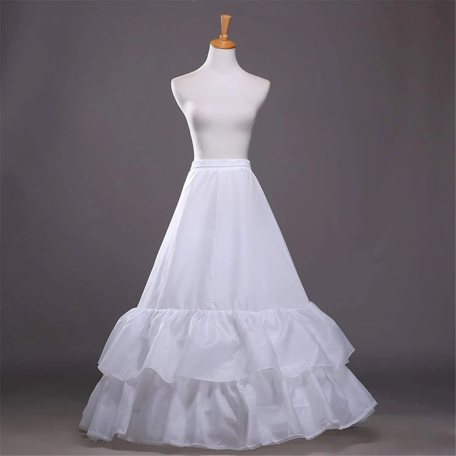 Plus Size petticoats for women Crinoline Petticoat Ruffles Layers Ball Gown Half Slips Underskirt for Wedding