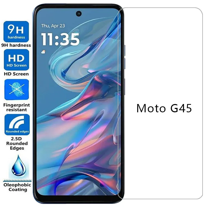 screen protector for motorola moto g45 protective tempered glass on motog45 motog g 45 45g 5g film motorolag45 motorol mot mto