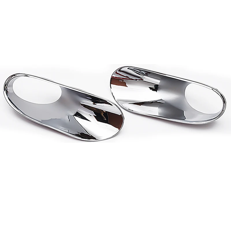 For HONDA Accord 8th 2008 2009 2010 2011 2012 Front Fog light Lamp Cover Trim Foglight Lamp Shade Frame Decoration Bumper Chrome
