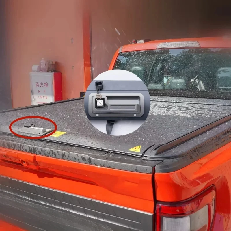 

Roller Shutter 4x4 Cover Hard Pickup Bed Accessories Handle Lock Truck Roller Lid F-Series F150 raptor 2014-2024