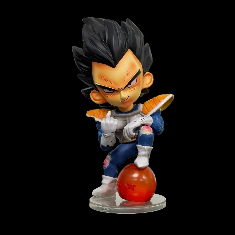 14,5 cm/5,71 in Anime Dragon Ball Z Figur Vegeta Action-figuren Pvc Statue Desktop Ornamen Sammlung Modell Spielzeug geschenke