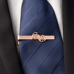 Men's Customized Tie Clip, Customized Name Tie Clip, Suit Accessories, Stainless Steel Tie Clip, Husband Groomsman Gift