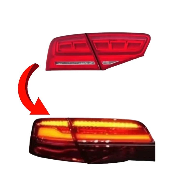 

Дамии, высокое качество, замена заднего бампера, стоп-сигналы, обновление 2017, задний фонарь, задний фонарь, DRL, светодиодные задние фонари для A8 2010-2013