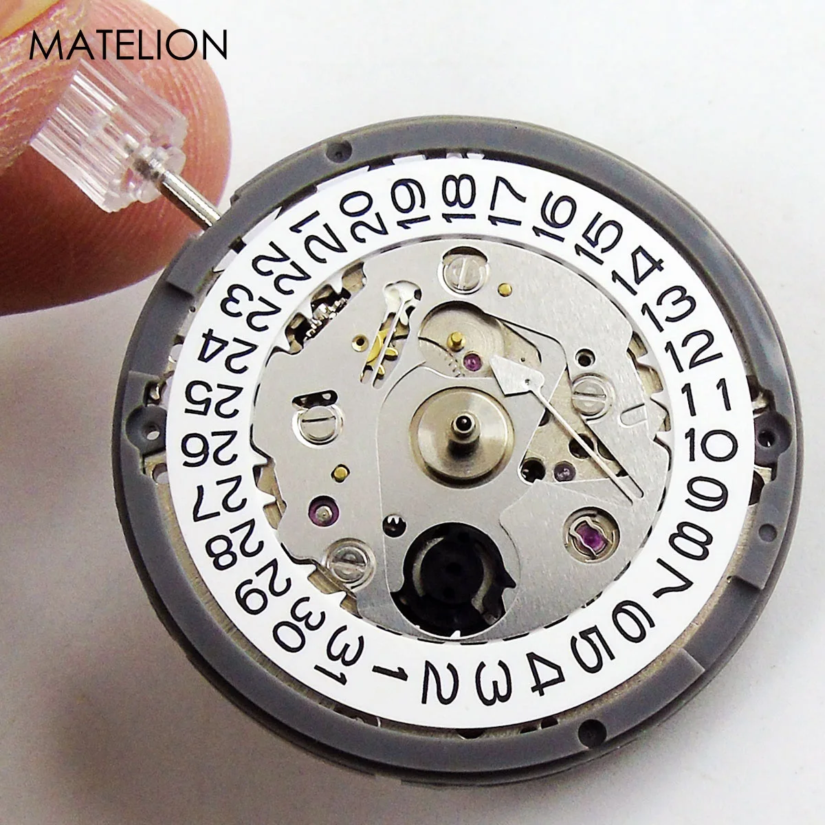 High Accuracy NH35A Automatic Movement Self-winding MOD Watch Accessories 3H Crown 21600Bph White Date Wheel Hacking Seconds