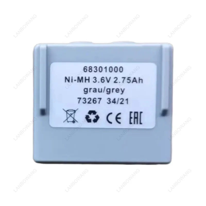 For Hetronic 68301000 3.6V NiMH Battery, Replacement Mini Remote Control Battery for Concrete Pump Truck Crane Transmitter