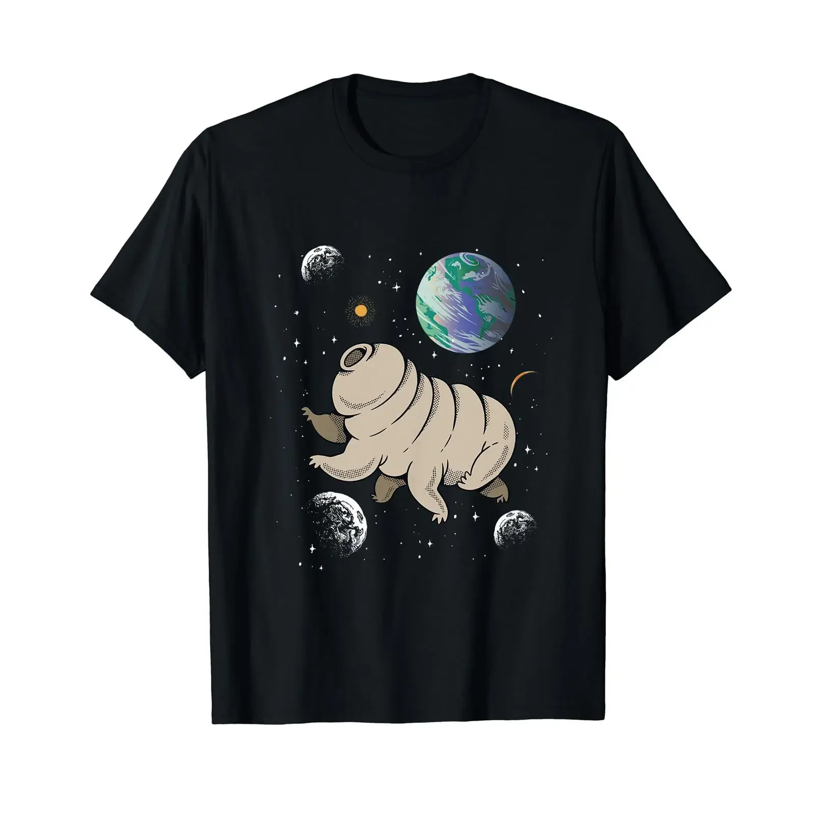 Tardigrade microbiology biologist water bear T shirt vintage Washed Casual fashion Stretched Slightly Stylish Breathable