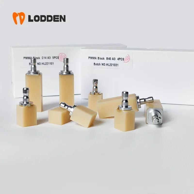 LODDEN 1 box Dental PMMA Block C14 Dentistry Resin Block for CAD CAM Sirona CEREC B40 Dental Lab Supplies Dentist Materials