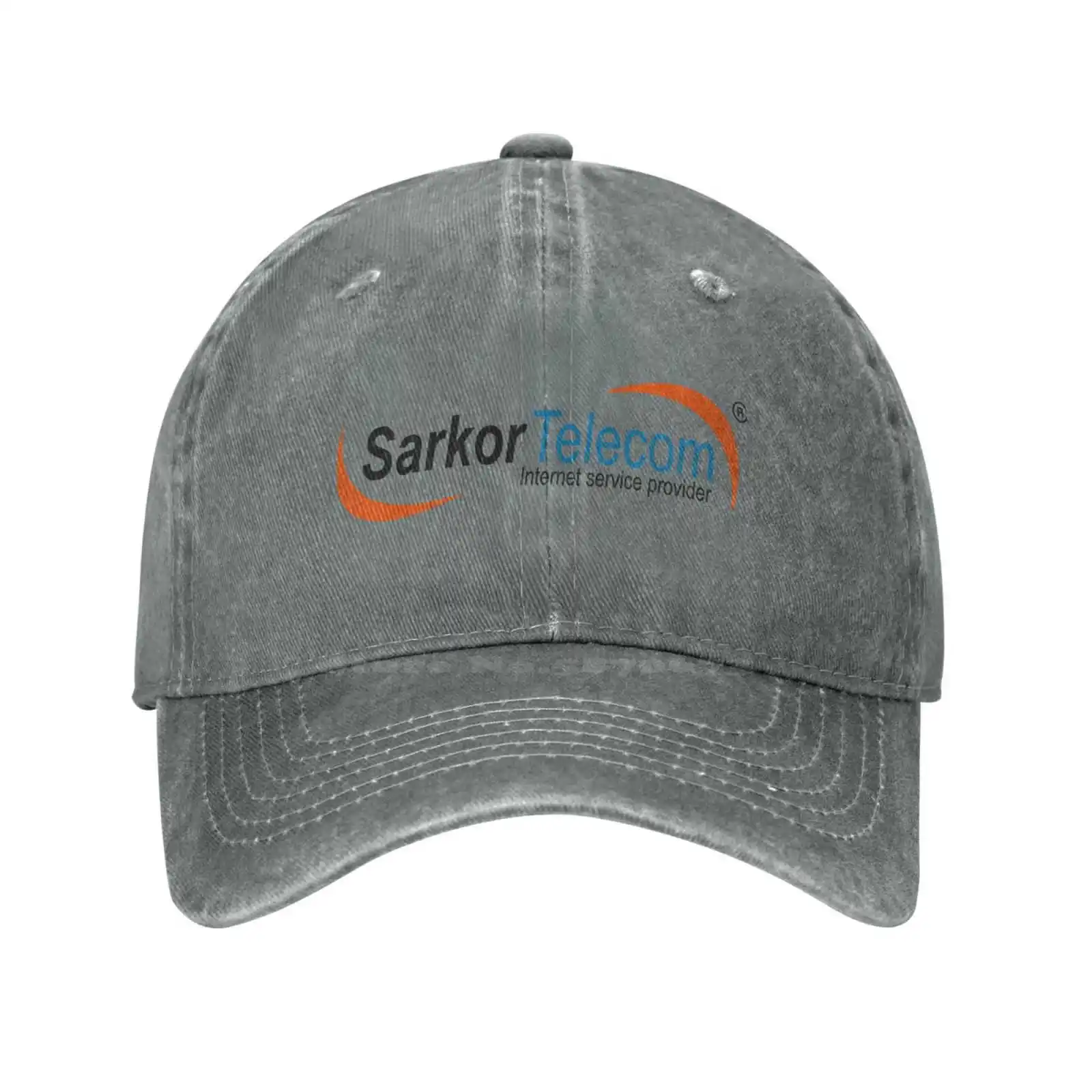 Sarkor Telecom Logo Fashion quality Denim cap Knitted hat Baseball cap