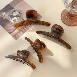 1/2pcs Elegant hair clip, women's back of the head, ins shark clip, 2024 new clip headwear, high-end feeling, vinegar grip clip