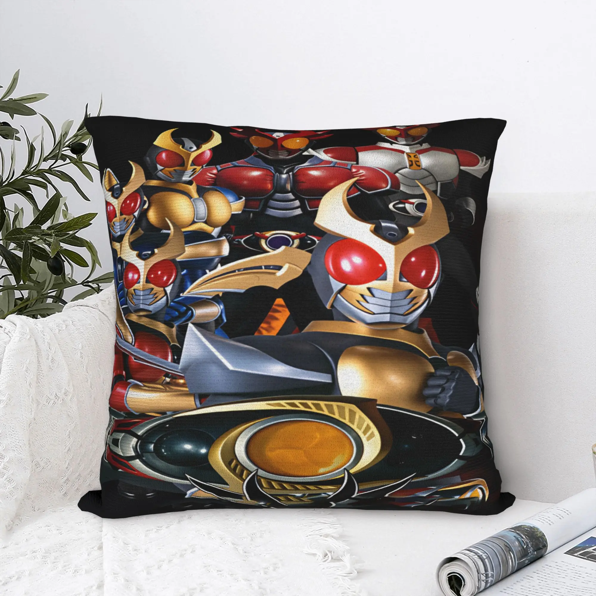 Pillow Cover Kamen Rider   Morden Pillow Case For Living Room Chair Pillowcases
