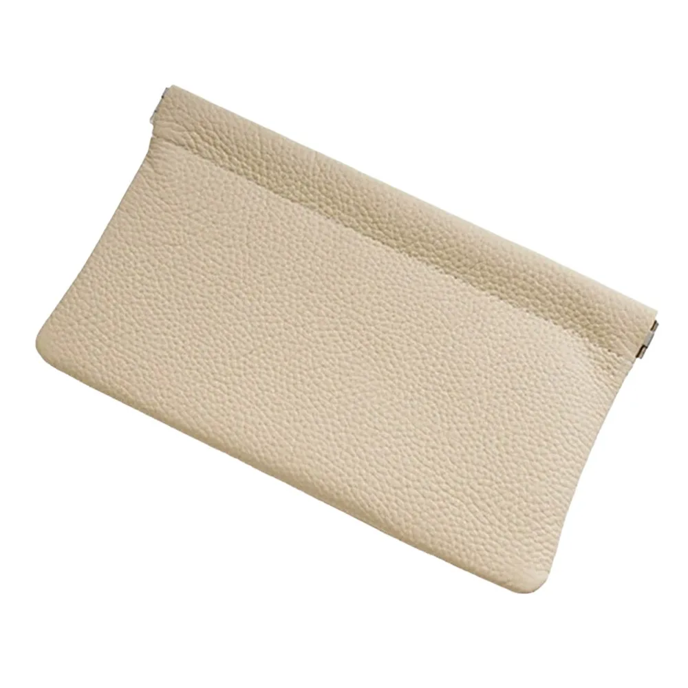 Portable PU Leather Wallet Ultra-thin Automatic Closed Coin Purse Large Capacity Money Bag For Women Lady Girl Gift