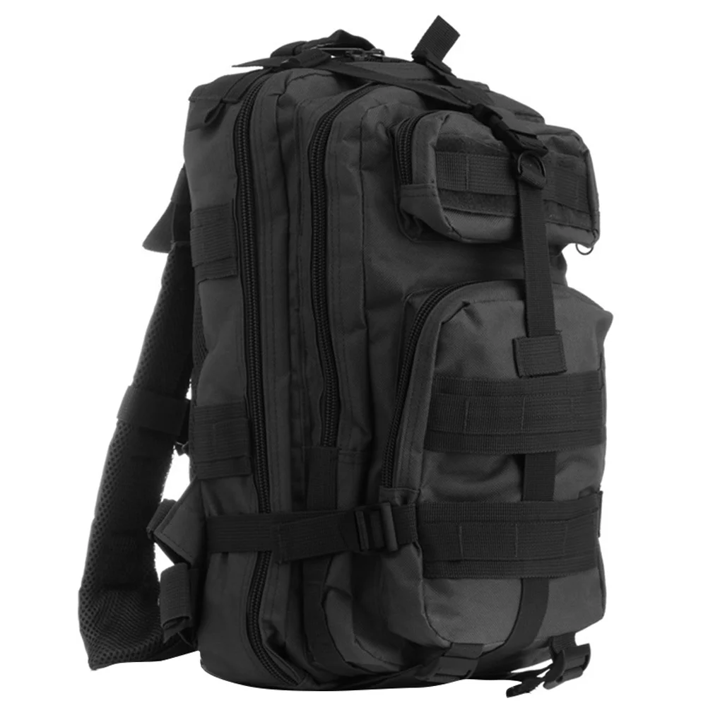 حقيبة ظهر مموهة 20-35L نمط عسكري للمشي لمسافات طويلة في الهواء الطلق حقيبة تخييم خفيفة الوزن حقيبة سفر للرجال والنساء