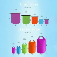 5L10L20L40L70L Waterproof Large Capacity Bag Dry Bag For Camping At Deriva Hiking Swimming Rafting Kayak River Trekking Bags 6
