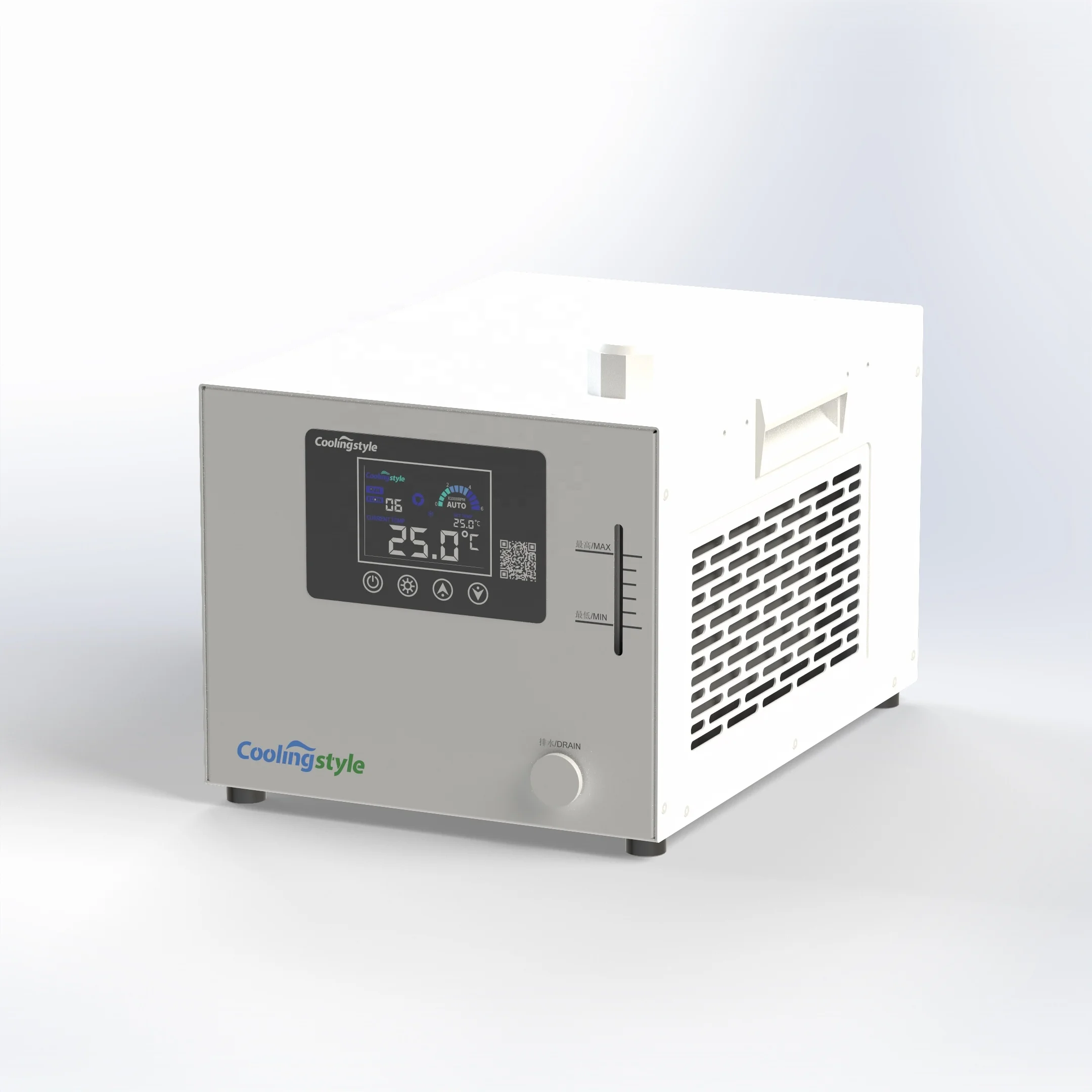 

110VAC Integrated Compact Small Size Mini Water Chiller for la ser Marking la ser Cutting CNC Router Machine Spindle