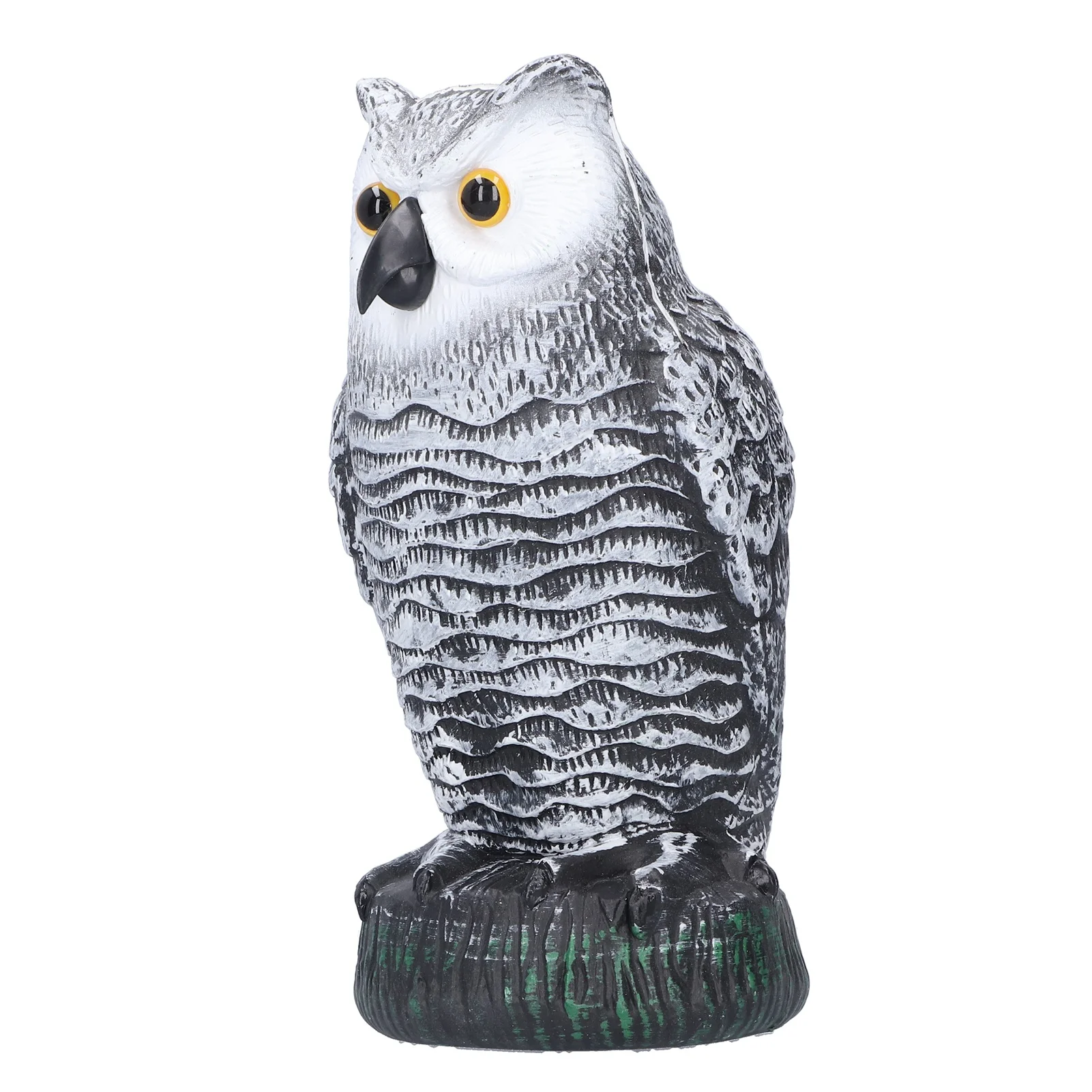 

Plastic Hunting Fake Owl Decoys Outdoor Garden Yards Ornaments Pest Deterrent Repeller