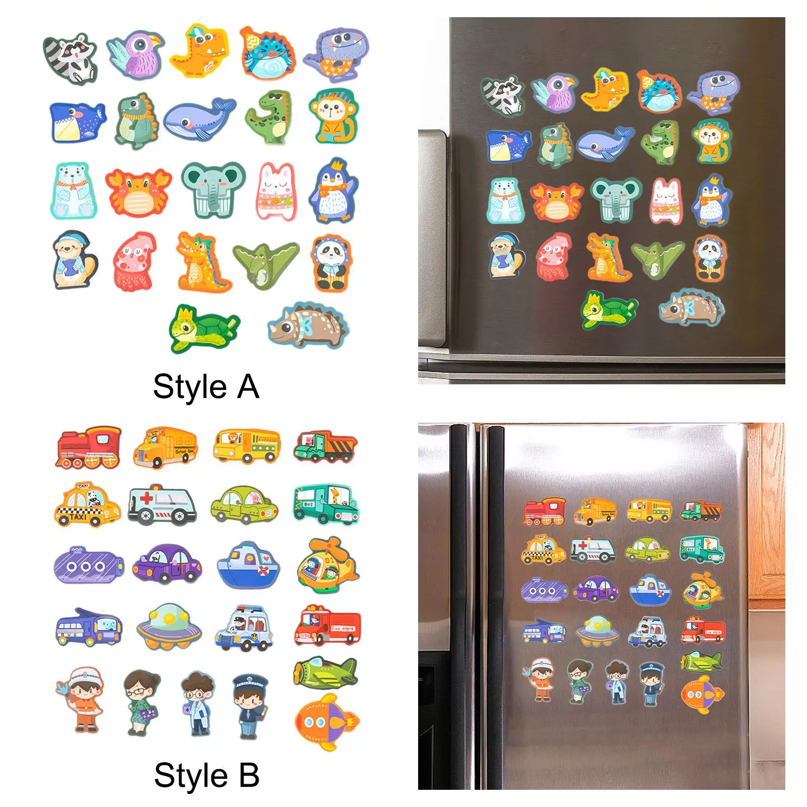 かわいい冷蔵庫漫画教育学習活動冷蔵庫おもちゃ 3-6 歳の男の子女の子の誕生日プレゼント用