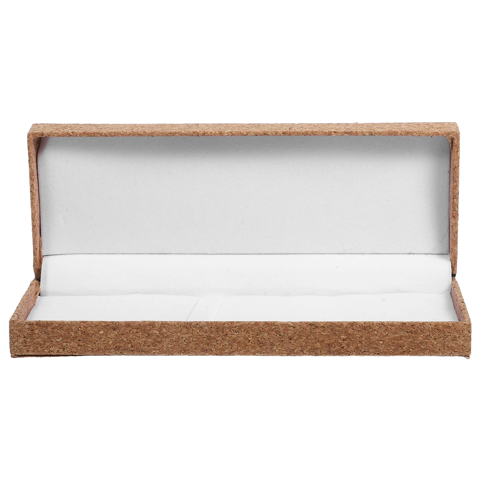 

Cork Pen Box Present Wood Boxes Business Case Display Holder Wooden Fountain Decorative Organizer Cases for Adults