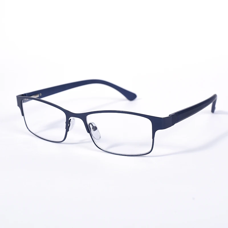 0 neue Edelstahl Männer Business Lesebrille Für Reader Herren Anti Blau Licht Presbyopie Brille + 125 + 175 + 225 + 275 + 350 + 4 – Detail 6