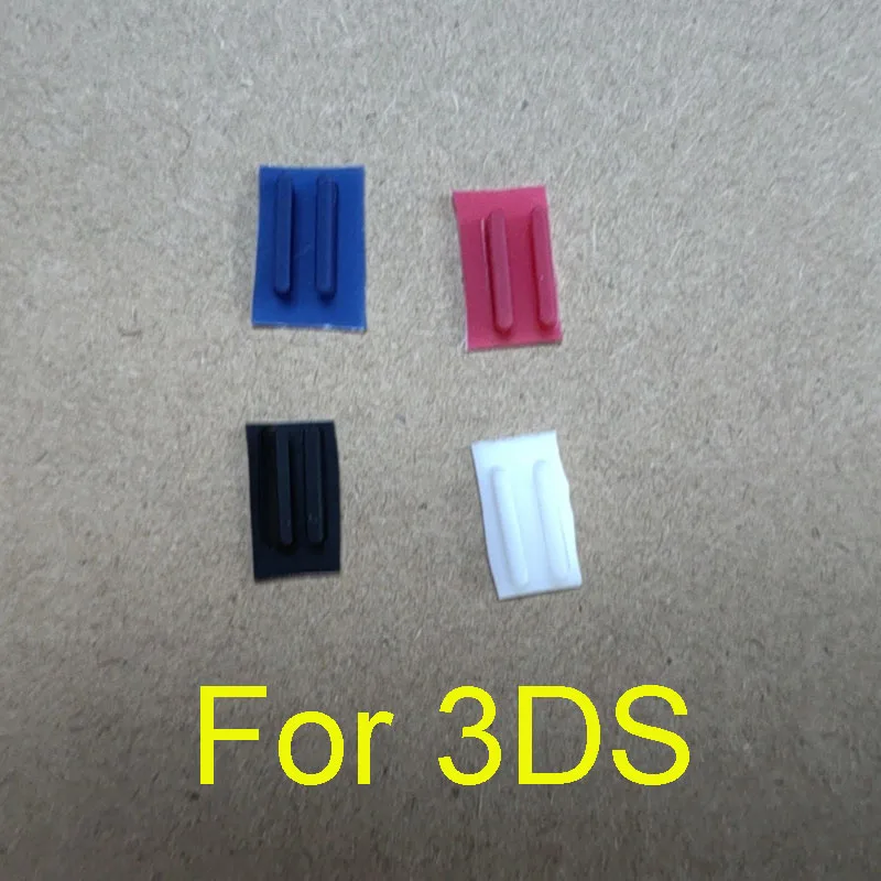 Upper Stopper Hole Pad Rubber Plug for Nintend 3DS Top Screen Rubber Pads Strip