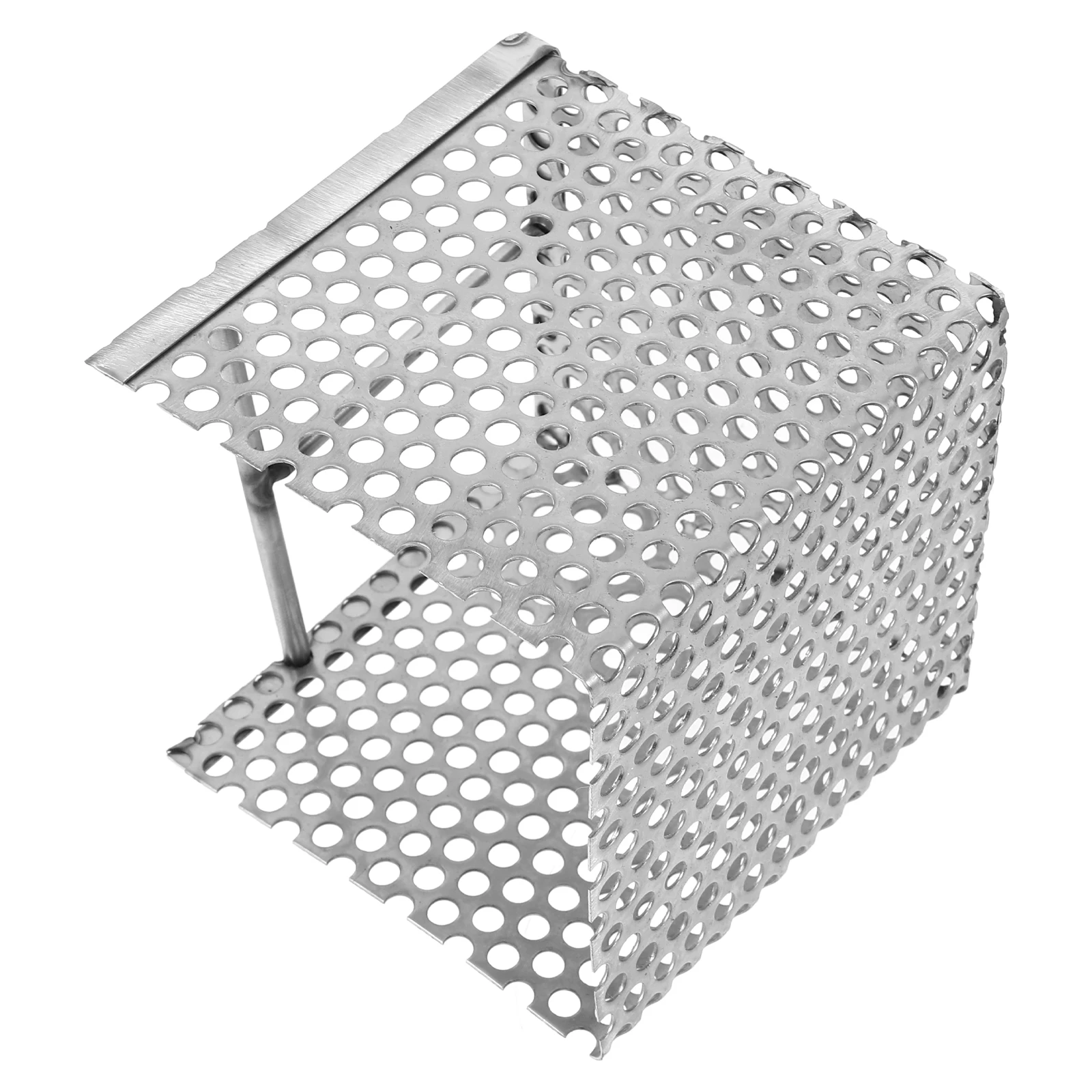 

Stainless Steel Drain Filter Basket Large Capacity Commercial Strainer Basket Universal Fit Gutter Cleaning Tool Metal Filter