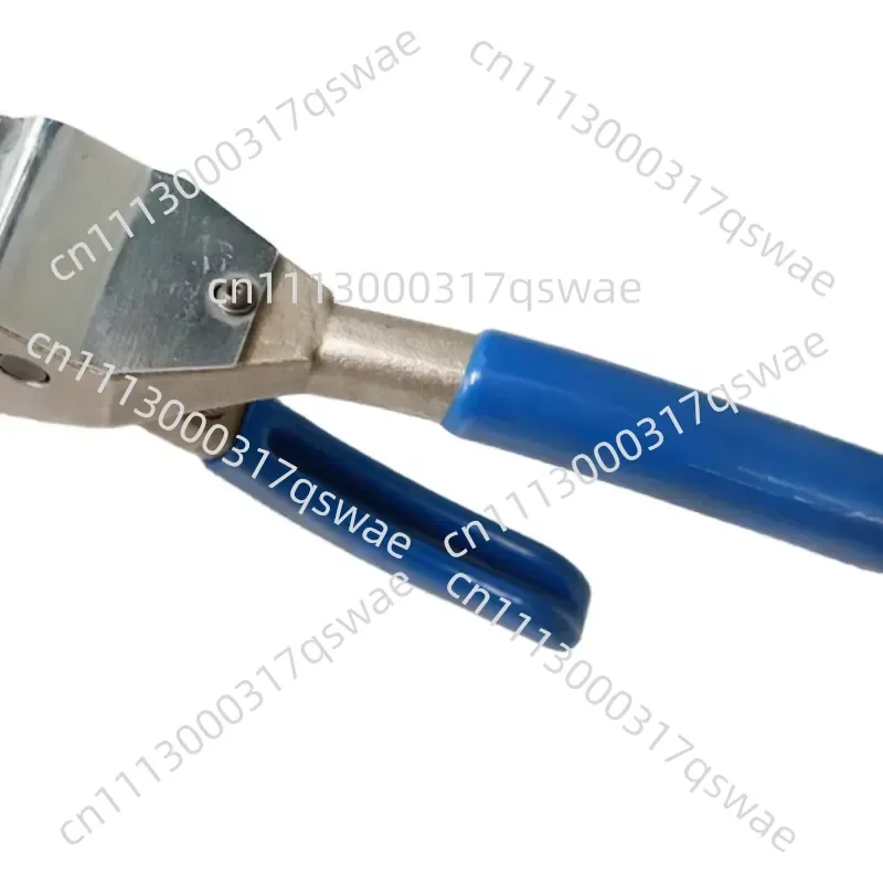 Hand-held cold-pressing pliers for connecting copper and aluminum wires without electricity or heat