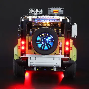 適用於 42110 路虎衛士汽車積木的燈光套裝玩具燈組(無型號) 10 最佳銷售 樂高 42110 - №9