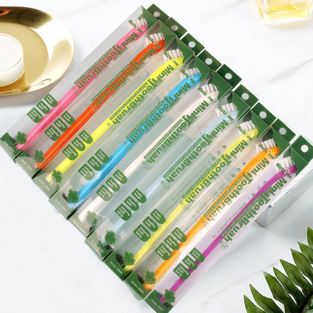 

6Pcs Pet Toothbrush Single-Head Portable Dog Toothbrush Teeth Cleaning Tool for Small Dogs Puppy Oral Care Dog Tooth Brush