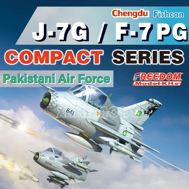 

Freedom Assembling Model Kit 162043 J-7G/F-7PG Chengdu Fishcan fighter Compact Series