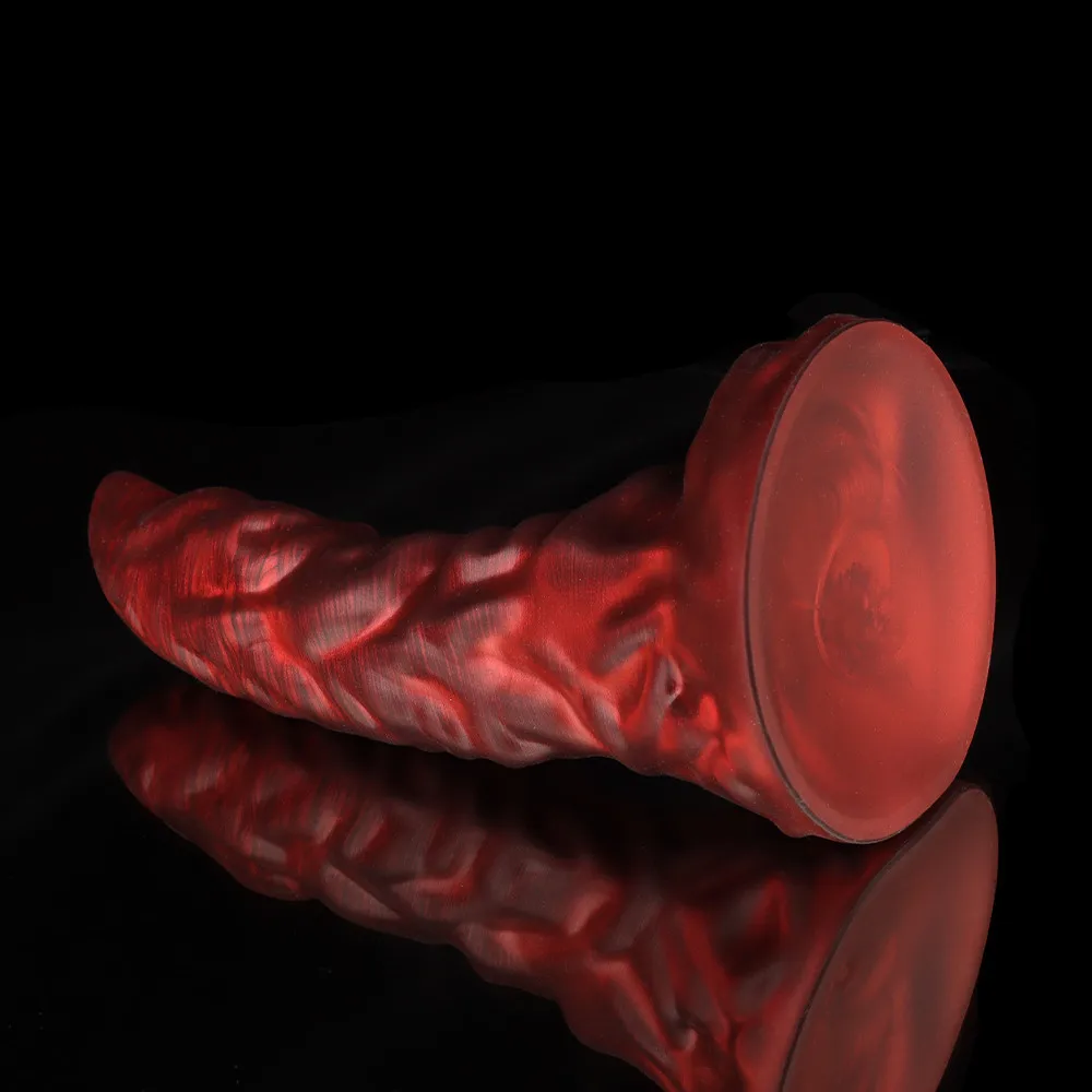 Unisex Liquid Silicone Penis Backyard Anal Plug Small Adult Sex Toy Masturbator for Personal Pleasure