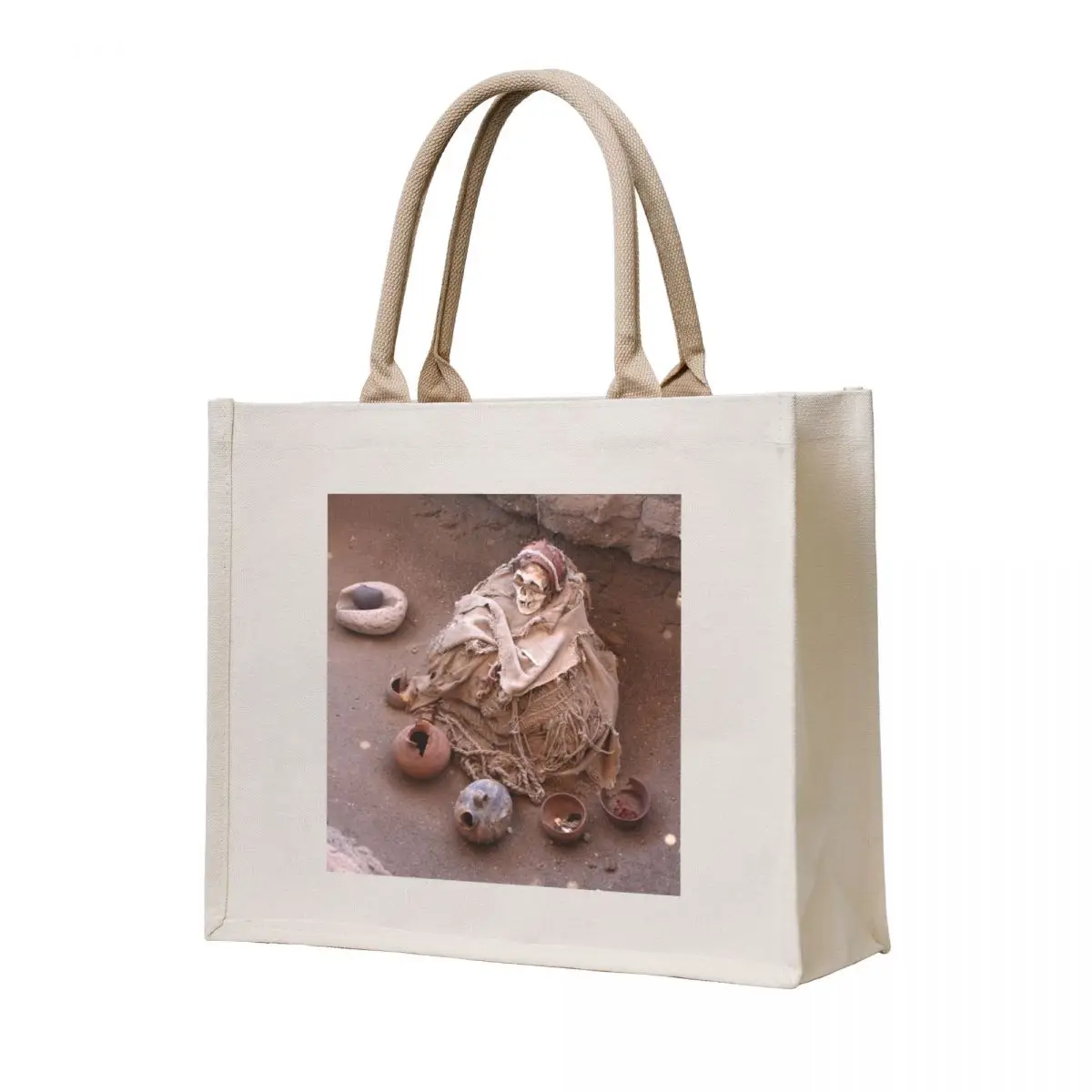 

Chauchilla Archaeological Site, Peru Tote Bag Women's shopping bag sac pour femme foldable reusable bag bags luxury women