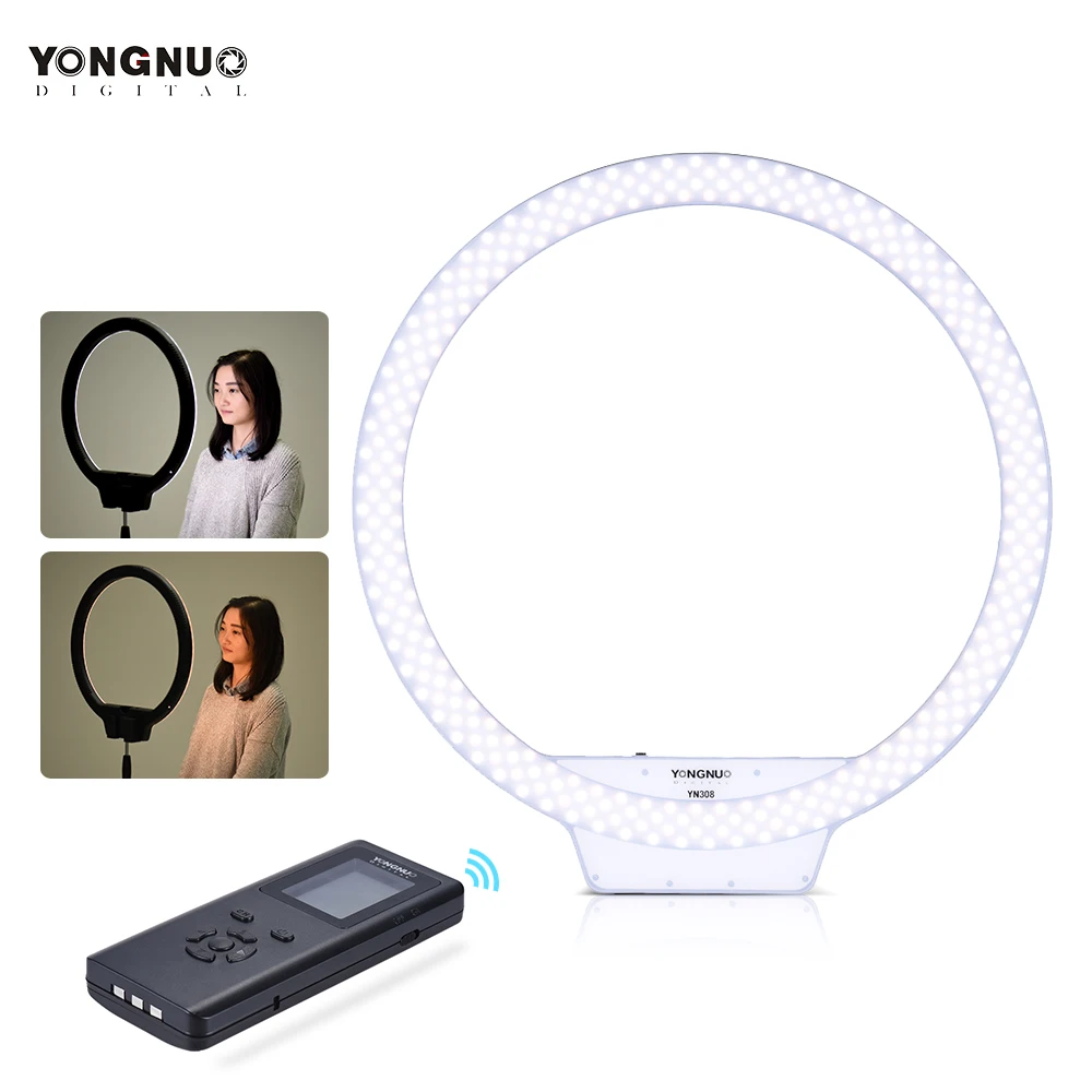 Yongnuo AC DC Adapter Cho Yongnuo Yn608 Yn308 Ảnh Video Vòng Ánh Sáng Đèn 2M Đứng