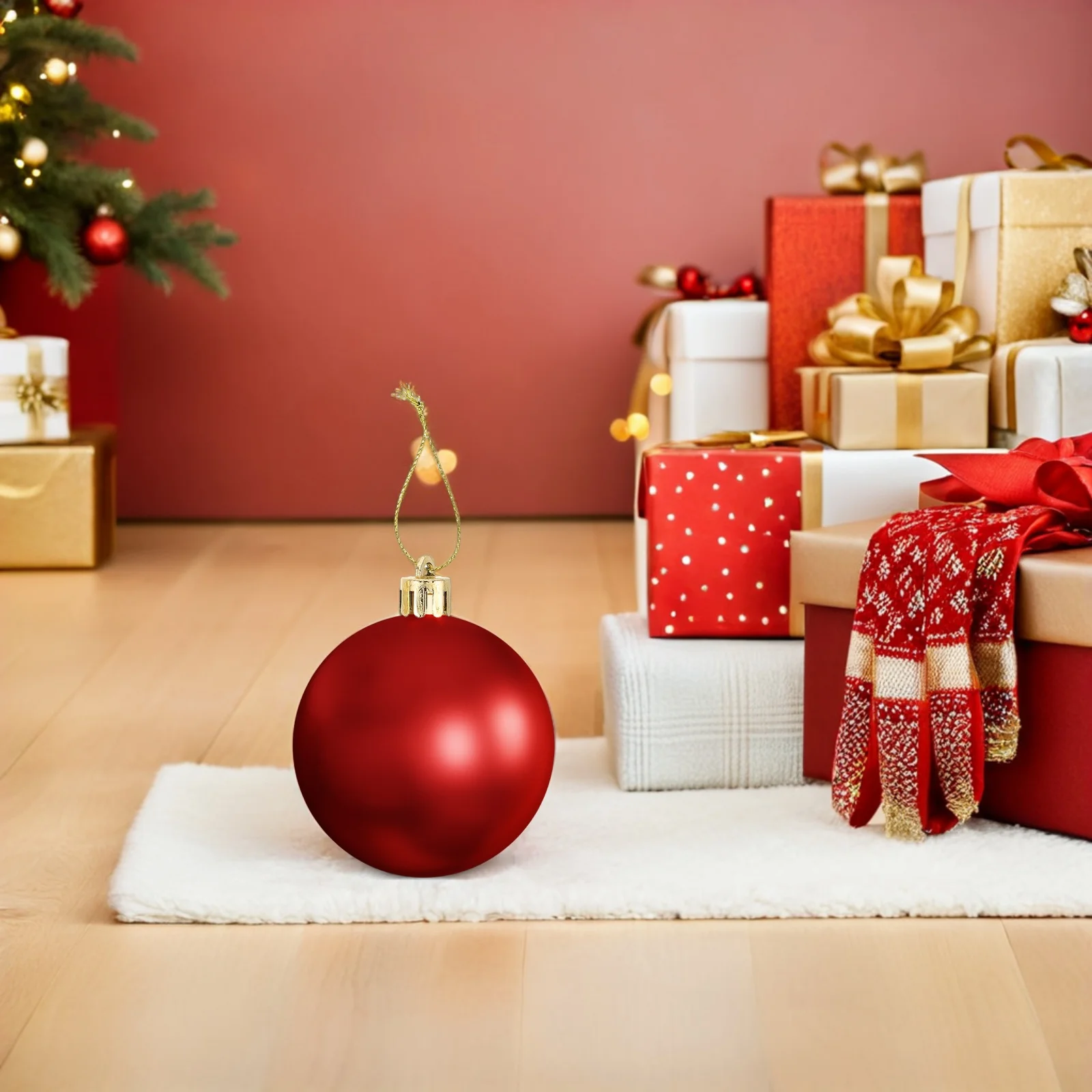 

1000pcs Christmas Ornament Cap Replacement 1.2Cm Round Gold Finish For Glass Ceramic Porcelain Baubles Holiday Tree Decoration