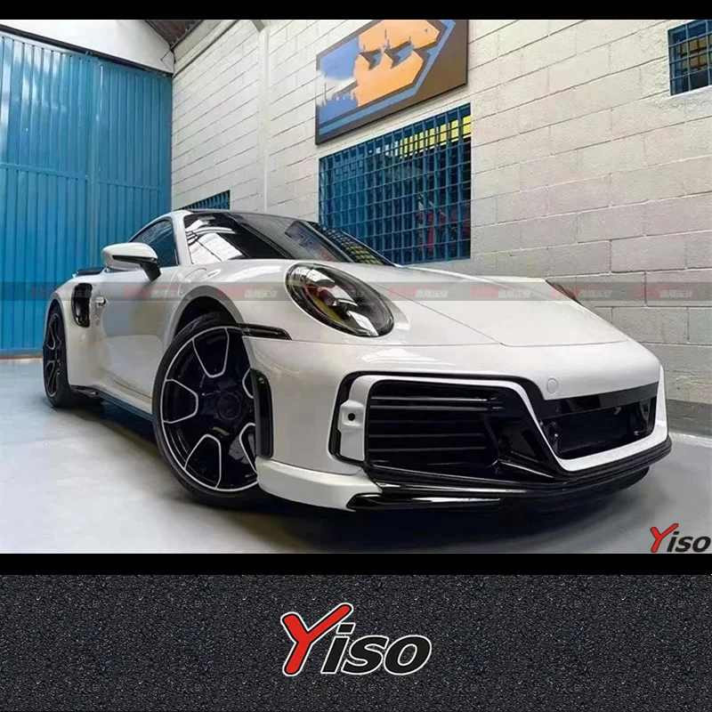 Suitable for new 992 turbos modified techart full body kit front bumper rear lip side skirt and rear wing spoiler