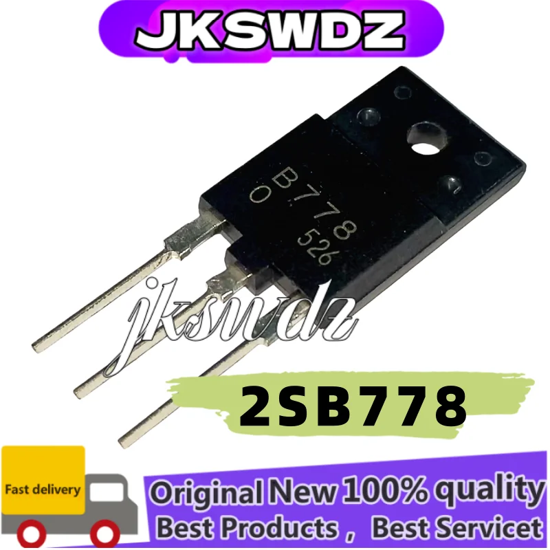

10pcs/lot 100% NEW 2SB778 2SD998 TO-3PF (5pcs B778 + 5pcs D998 ) TO-3P