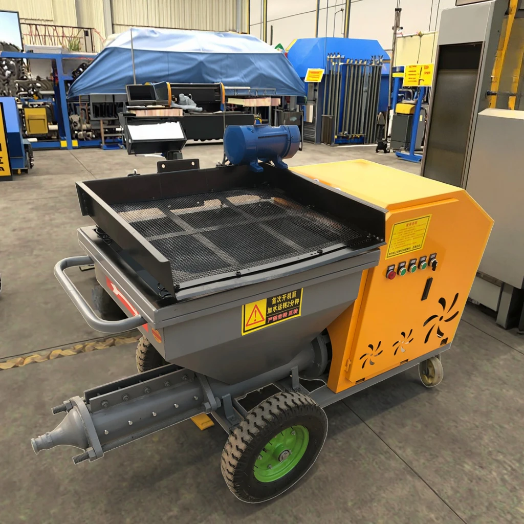 

Автоматическая штукатурная машина для распыления цементного раствора с выходом 5 м3/ч для крупномасштабной конструкции