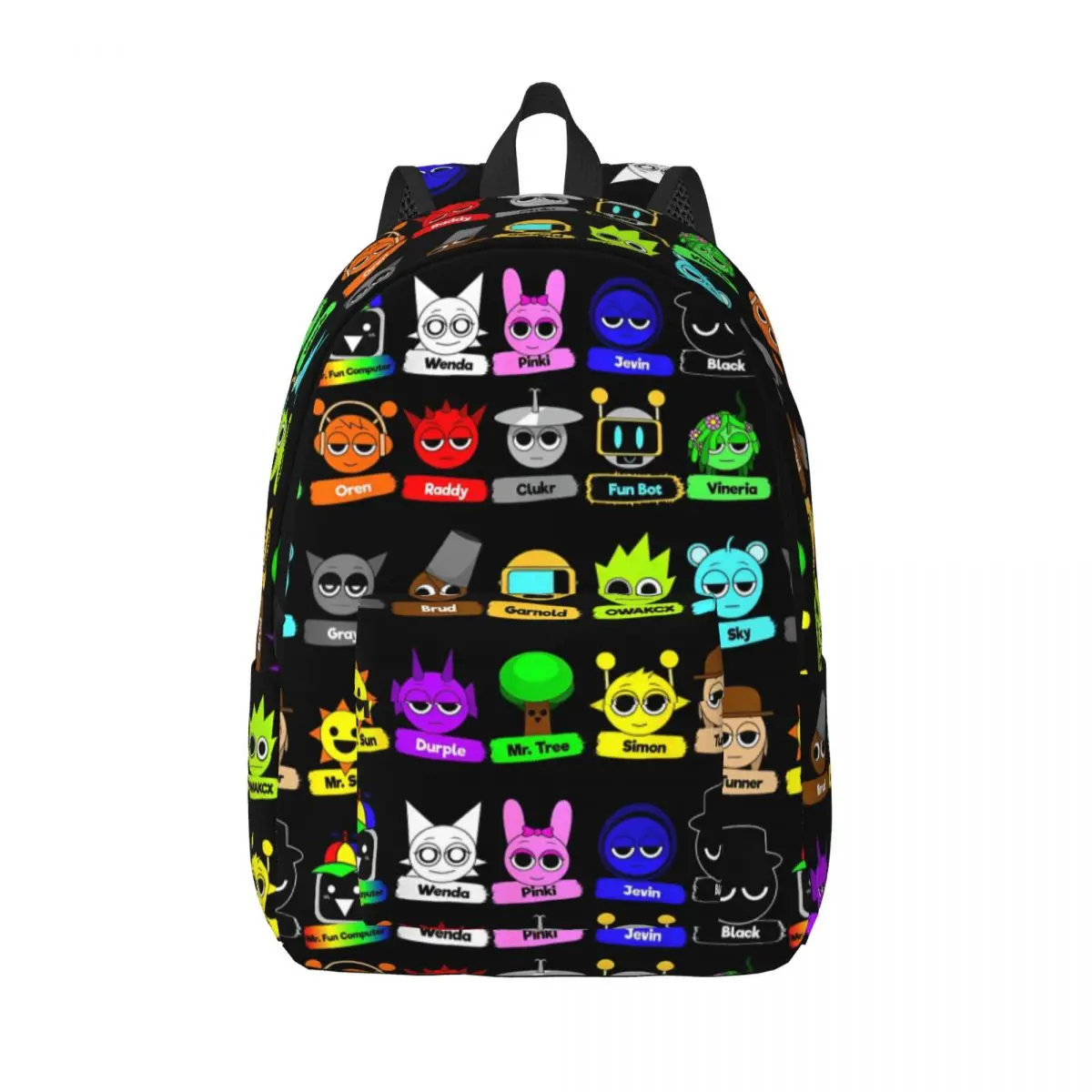 

All Type Of New Sprunki 2025 Backpack for Men Women Casual Student Business Daypack Beat Game College Shoulder Bag with Pocket