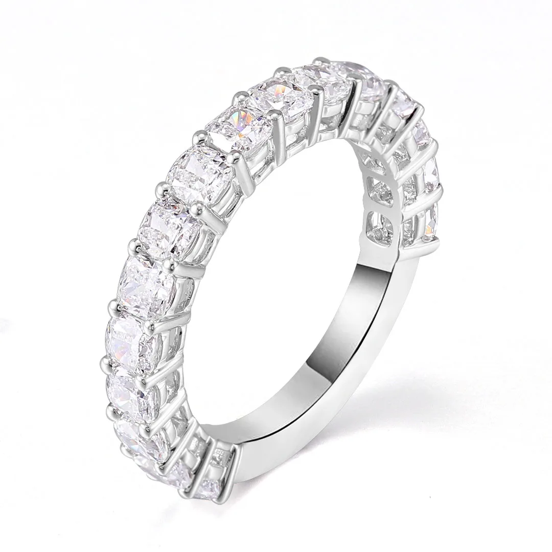 Provence Engagement Rings 10K14K18KGold DEF/VS Lab Grown Diamonds Rings for Women 3/4band Classic Finger Personalized Custom