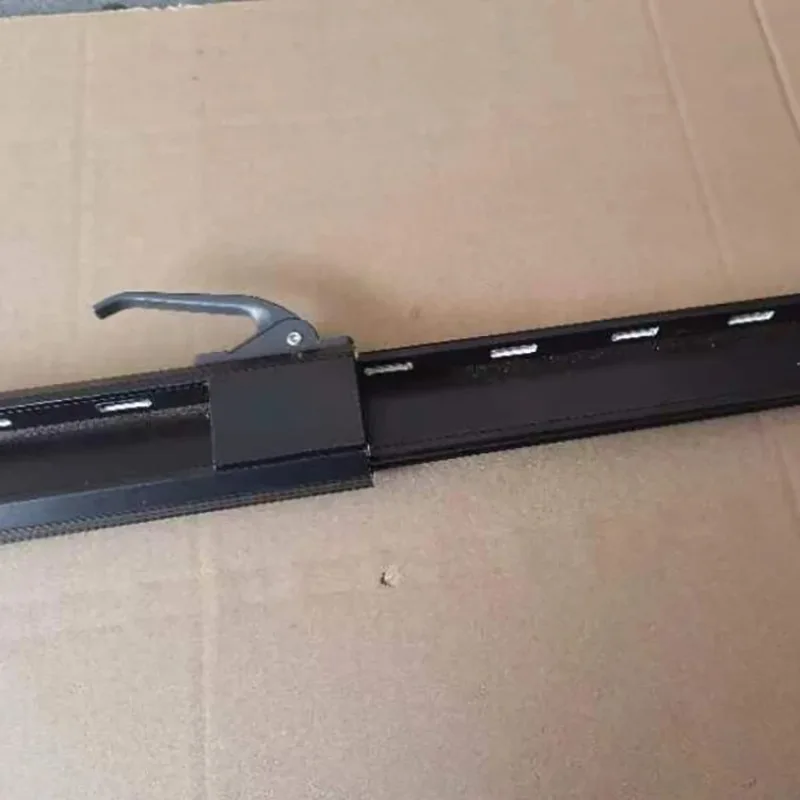 النمط الأمريكي السيارات مع ضوء LED RV المظلة البلاستيكية وسبائك الألومنيوم التخييم المظلة رمادي أو أزرق المظلة للتخييم #2