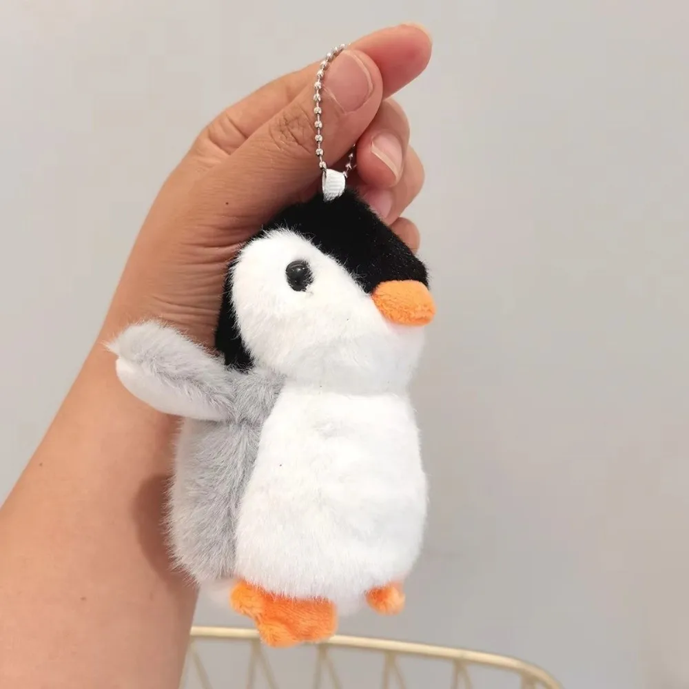 الإبداعية لعبة لينة سيارة Keyrings البطريق Kawaii حقيبة سحر قلادة اكسسوارات الفتيات هدية #2