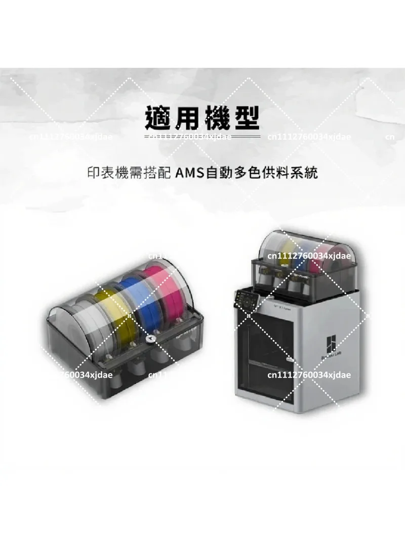 PLA 3D Printer Filament Bundle, Basic Lab Stone Paper CMYK Color Pack for 3D Printing, Home Use