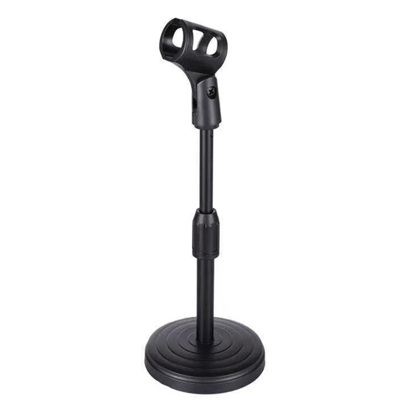 Professional Desktop Mic Support Stand Solid Round Base for Artists and Singers Drop shipping