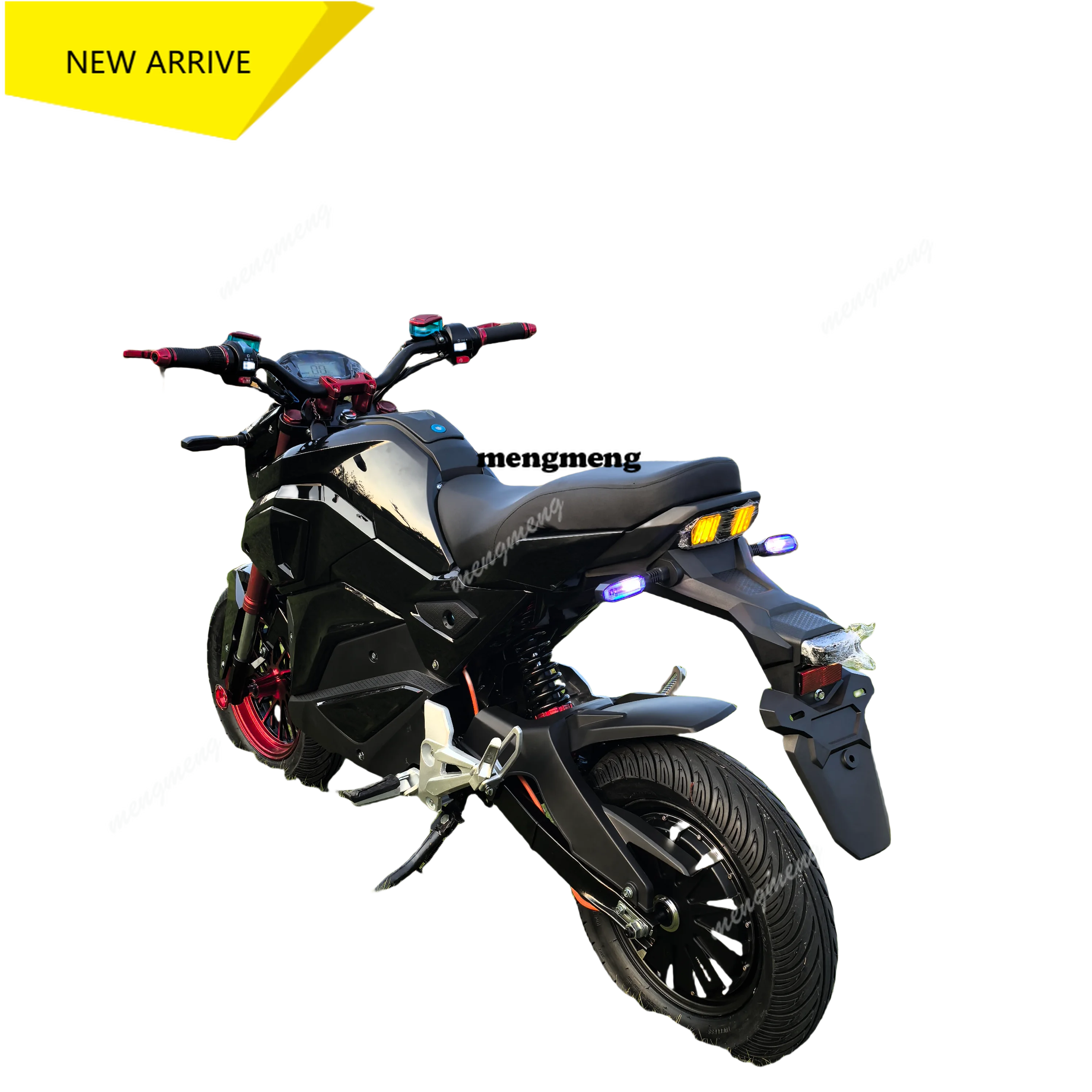 

Новый электрический мотоцикл Qisheng 60В, свинцово-кислотный аккумулятор, 1000Вт, 45 км/ч