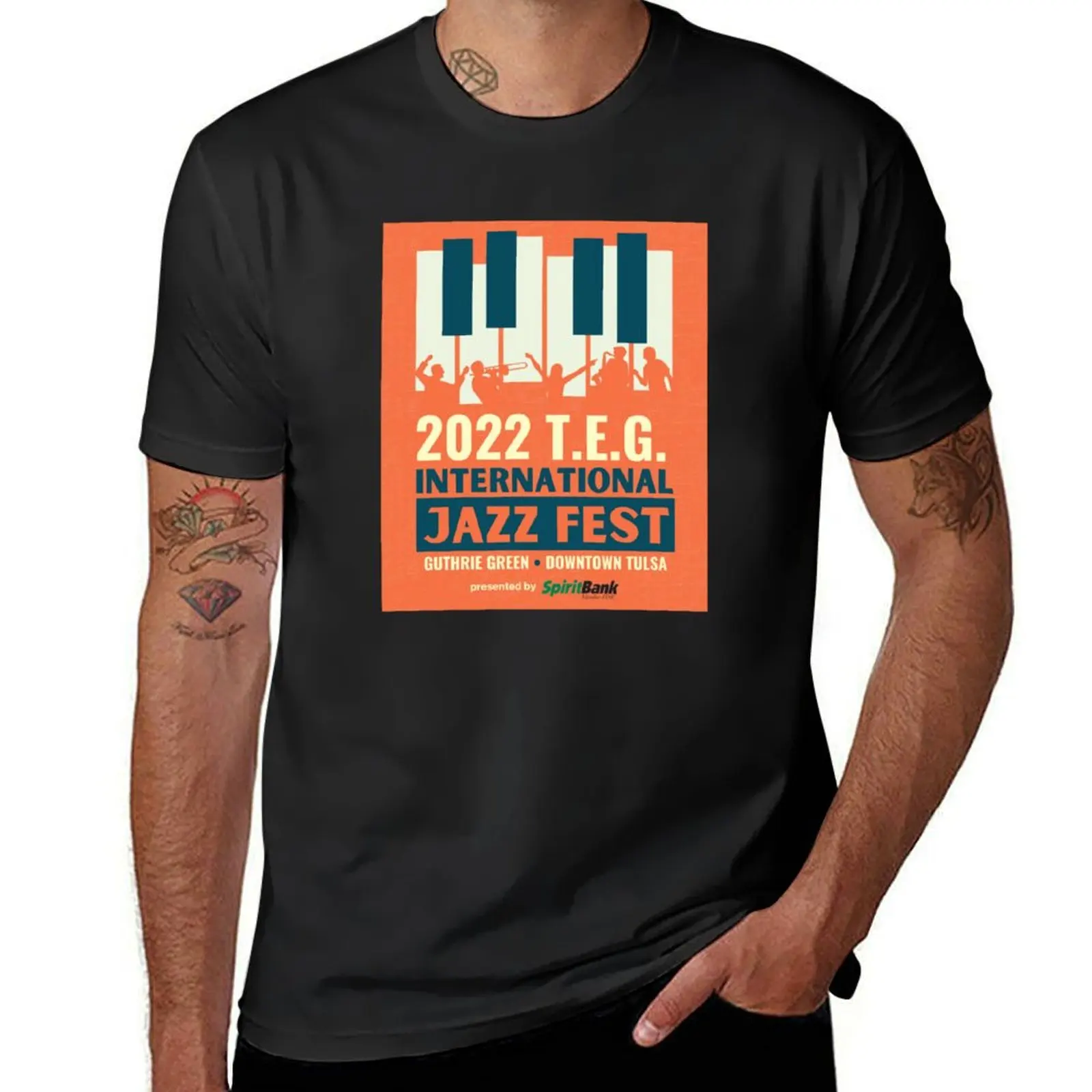 TEG International Jazz Fest T-Shirt Aesthetic clothing plus size tops mens graphic t-shirts