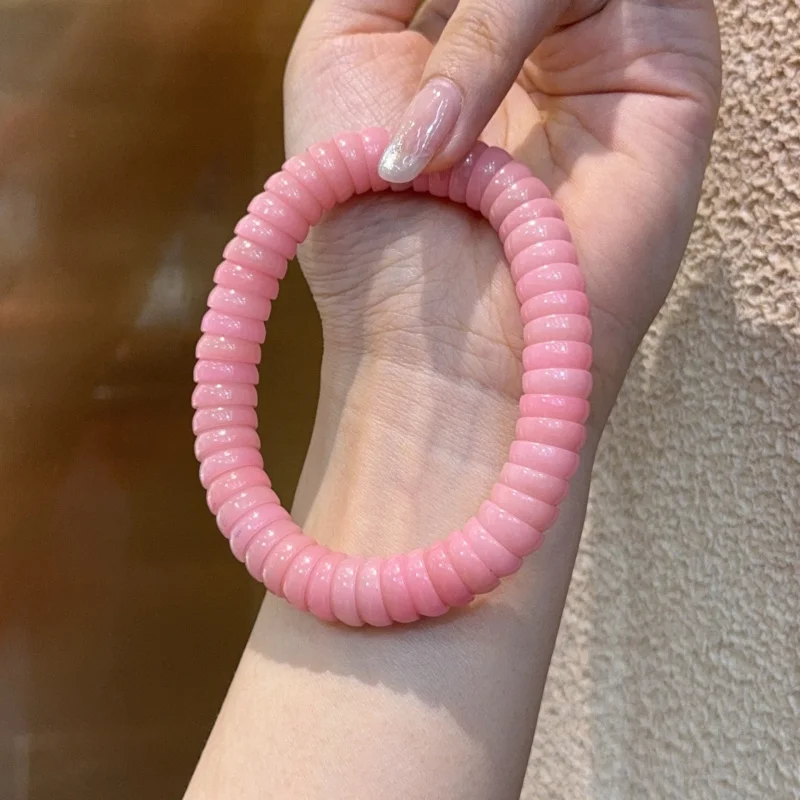 زهر الكرز الوردي بودي الجذر الكنز السلطانية سوار الأزياء والمجوهرات