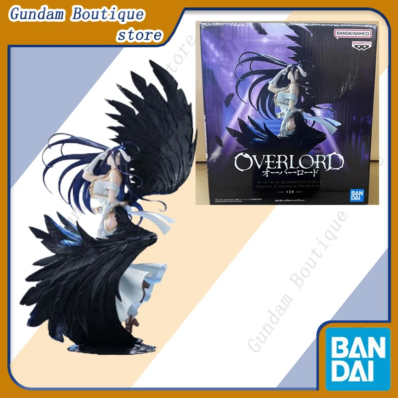 

Bandai натуральная OVERLORD BANPRESTO EVOLVE Albedo-Empress of Darkness- аниме фигурка Коллекционная модель игрушки подарок детям